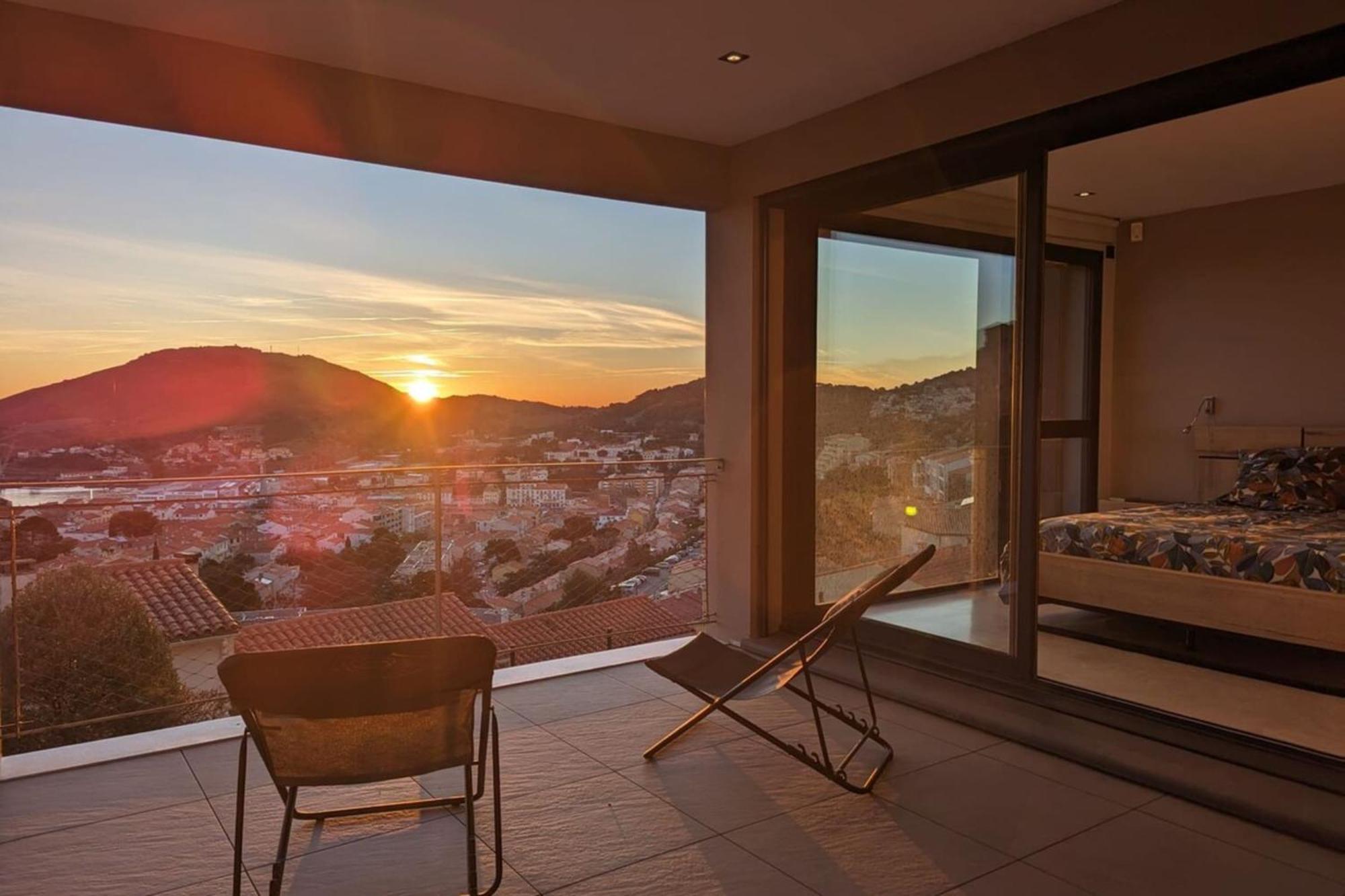 Les Mille Et Une Vitres - Villa D'Architecte Port Vendres Eksteriør bilde