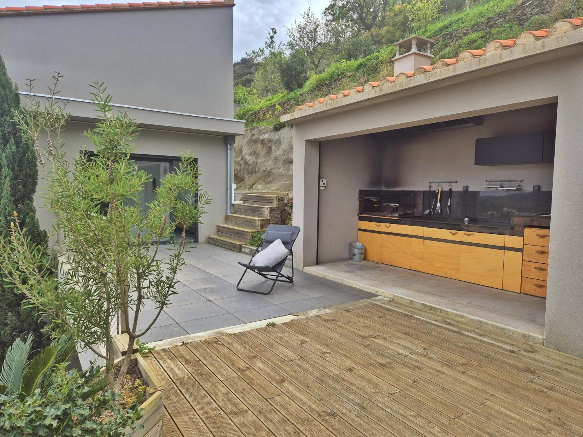 Les Mille Et Une Vitres - Villa D'Architecte Port Vendres Eksteriør bilde